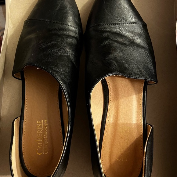 Catherine Malandrino Black Loafers - Picture 10 of 11